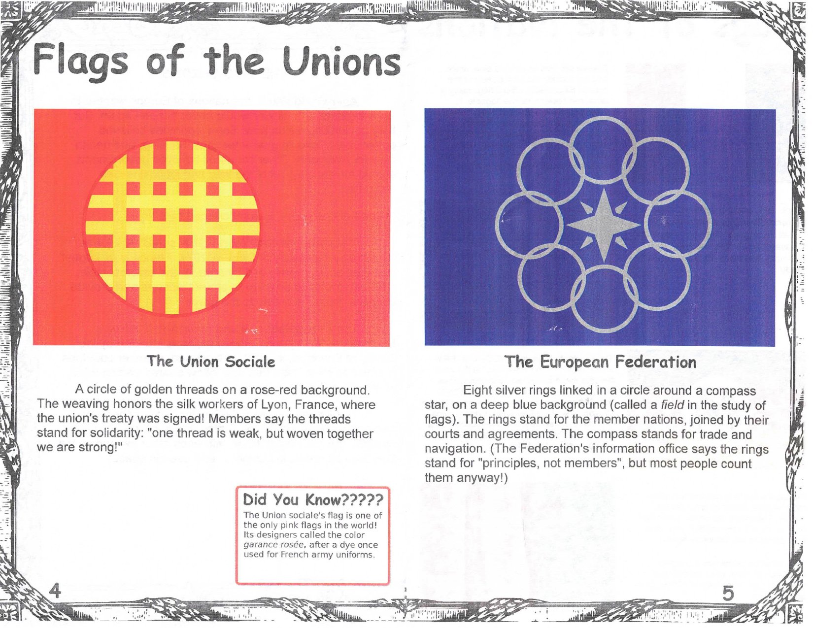 Page 3 of “Our World Today: Flags and Nations of Modern Europe”