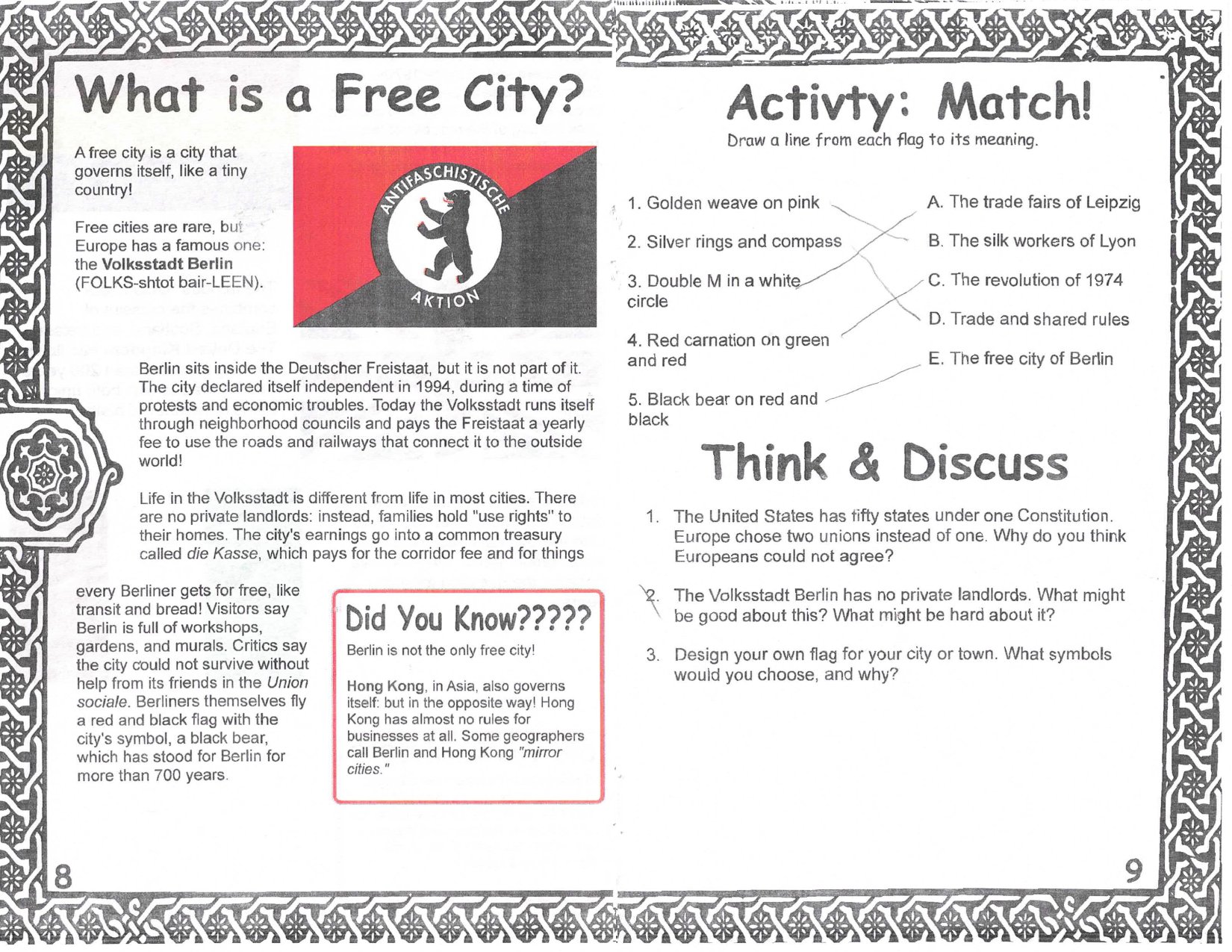 Page 5 of “Our World Today: Flags and Nations of Modern Europe”